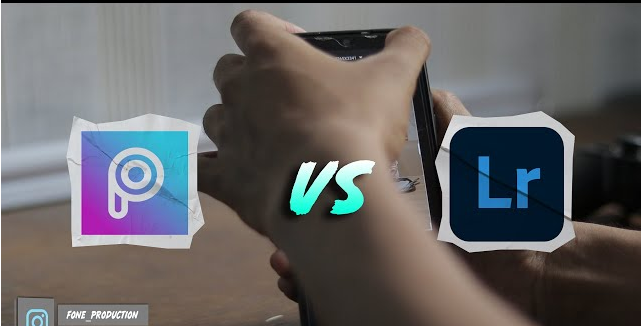 PicsArt vs Lightroom apk